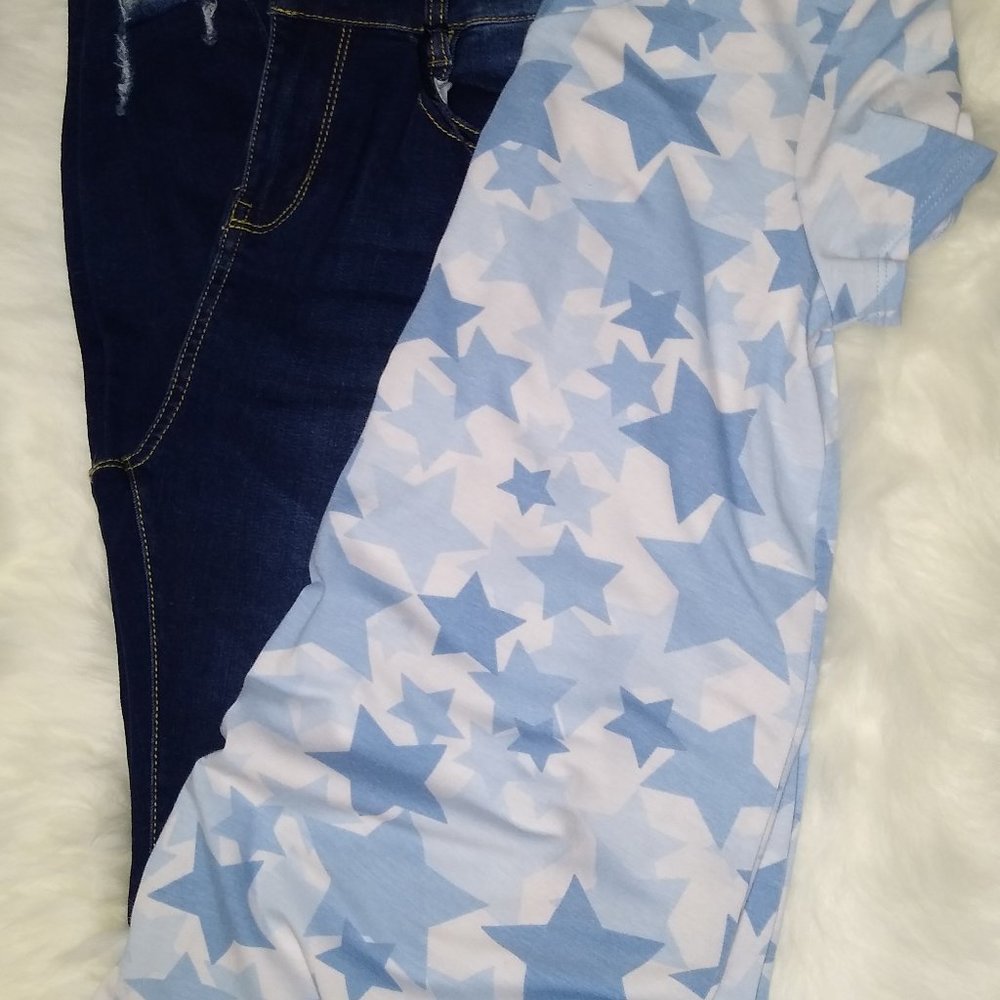 Honey Me Blue Star T-Shirt